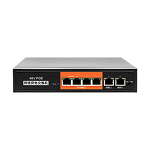 4 100Mbps Ports + 2 100Mbps POE Switch